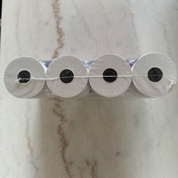 NCR 2 1/4" x 130" white paper 12 rolls cash registers calculators adding machine - Picture 5 of 5